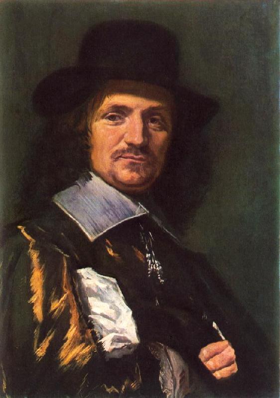 HALS, Frans Portrait of a Seated Man wrt oil painting picture